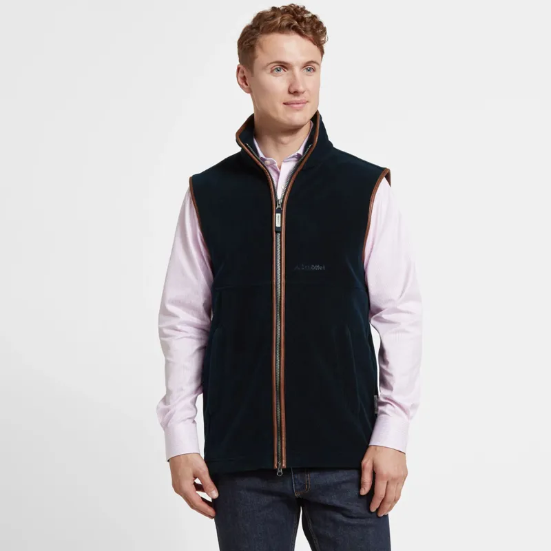 Schoffel Oakham Mens Gilet In Navy