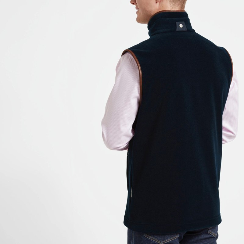 Schoffel Oakham Mens Gilet In Navy-2