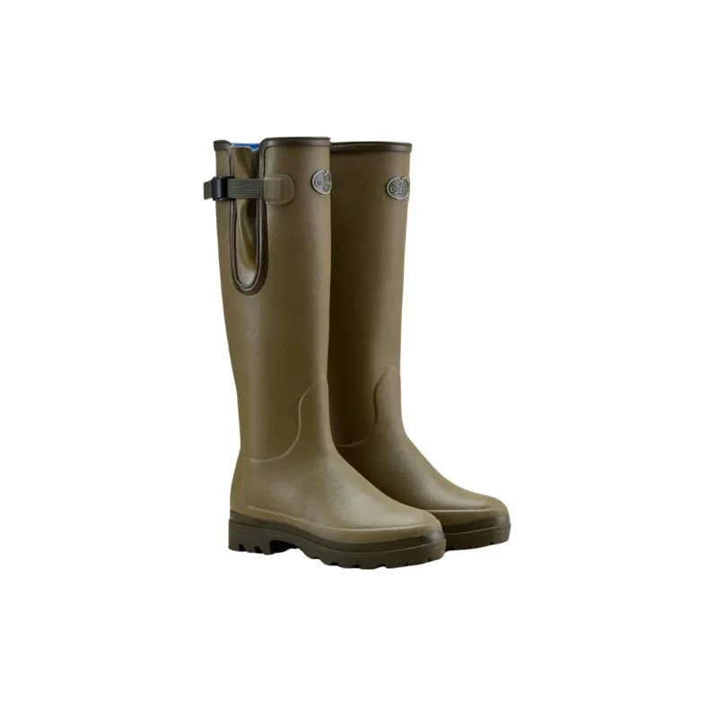 Le Chameau Vierzonord Ladies Neoprene Lined Boot Iconic Green