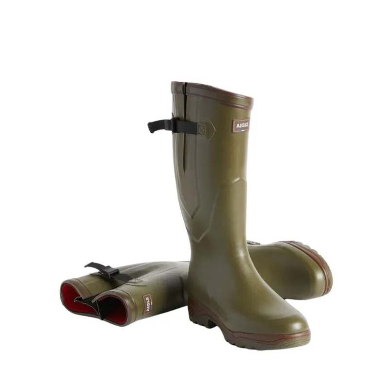 Aigle Parcours 2 Iso Wellingtons Kaki