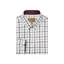 SCHOFFEL BRANCASTER CLASSIC SHIRT WINE CHECK