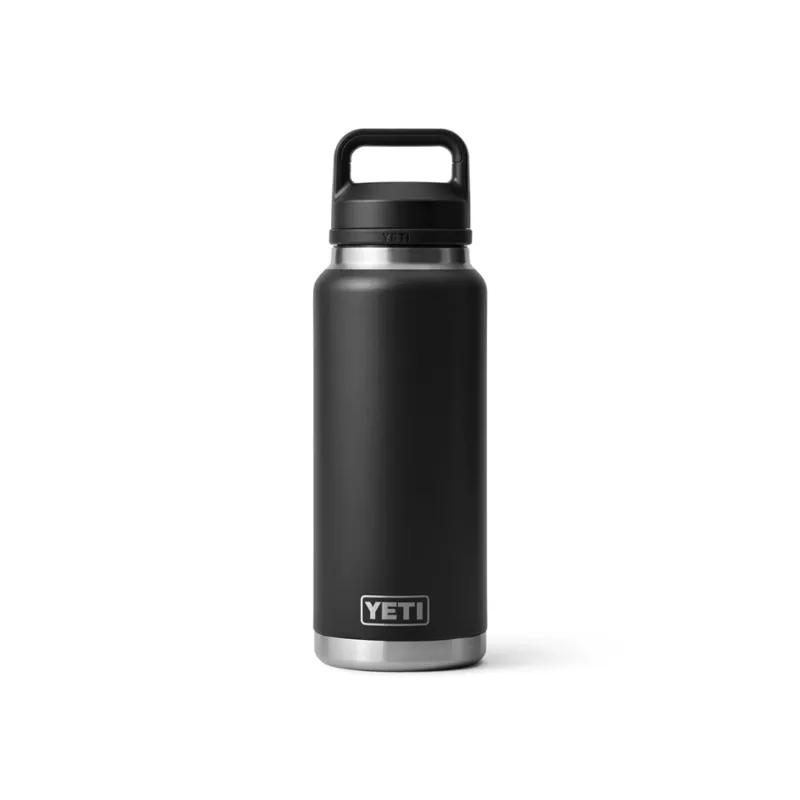 YETI Rambler 36oz/1065ml Bottle With Chug Cap Black