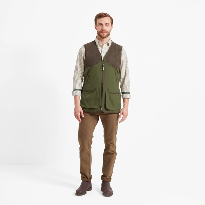 Schoffel Stamford Mens Vest II Hunter Green