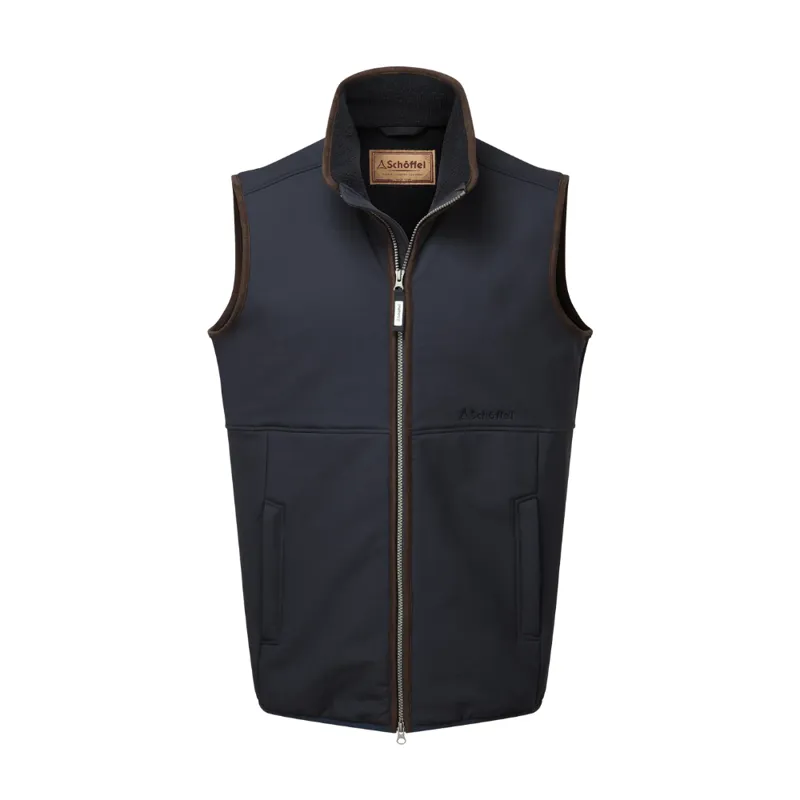 Schoffel Belton Mens Gilet Navy-1