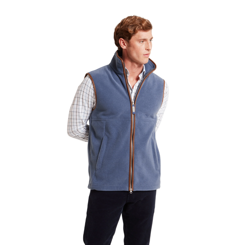 Schoffel Oakham Mens Gilet Storm Blue