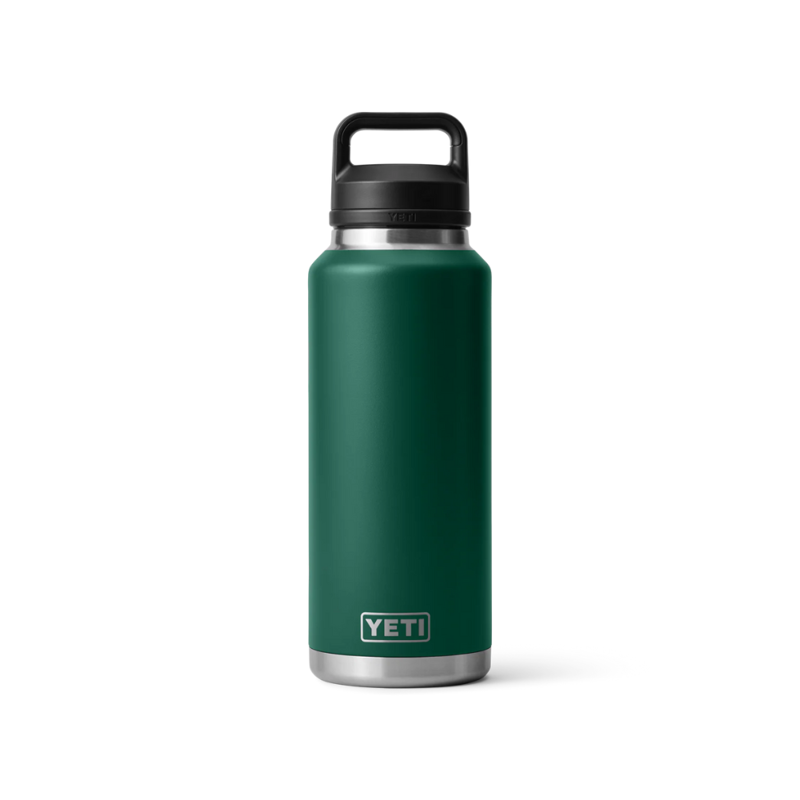 YETI Rambler 46oz/1360ml Bottle Chug Cap Forest Green