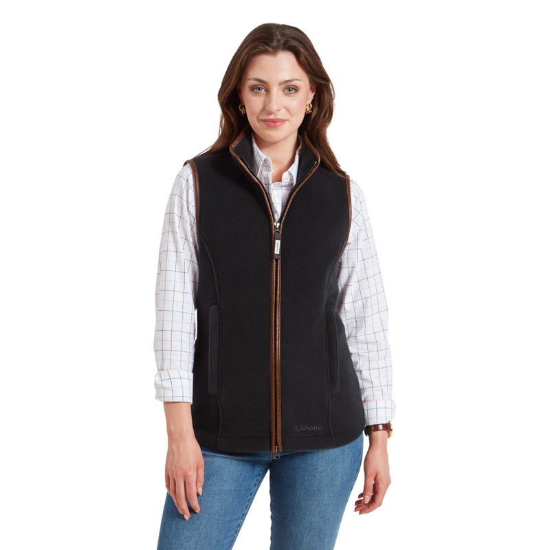 Schoffel Lyndon Ladies Fleece Gilet Gun Metal