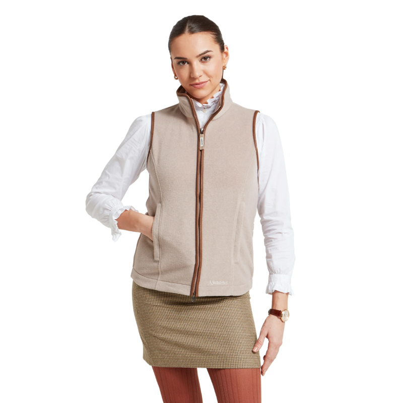Schoffel Lyndon Ladies Fleece Gilet Mushroom