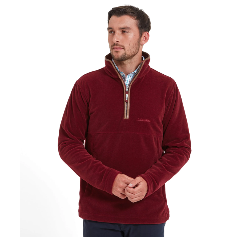 Schöffel Berkeley Mens Fleece Claret