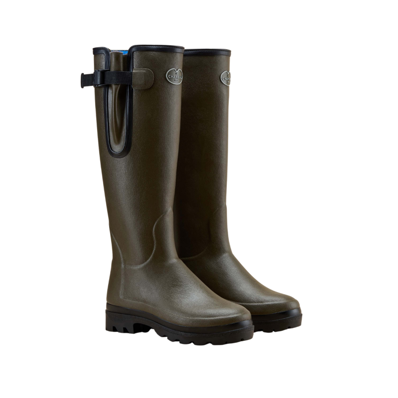 Le Chameau Vierzonord Ladies Neoprene Lined Boot Chameau Green