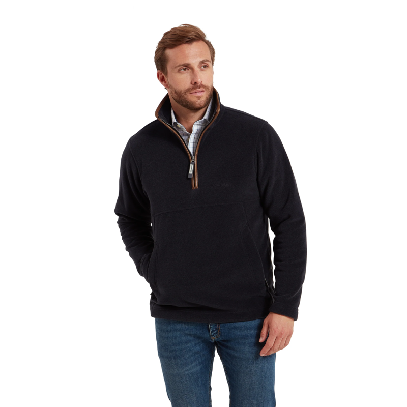 Schoffel Berkeley Mens 1/4 Zip Fleece Gunmetal