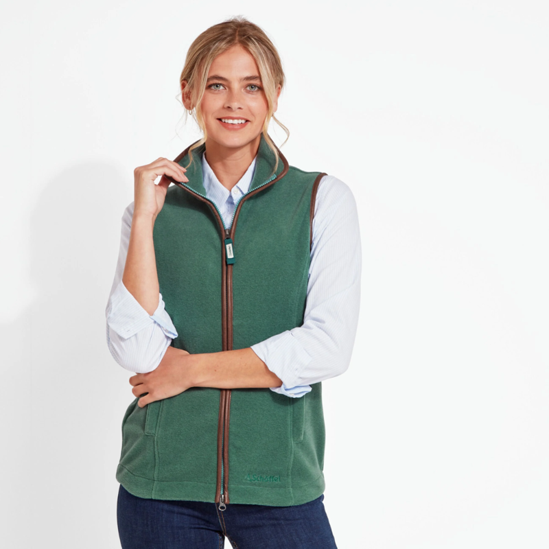 Schoffel Lyndon Ladies Fleece Gilet Duck Egg