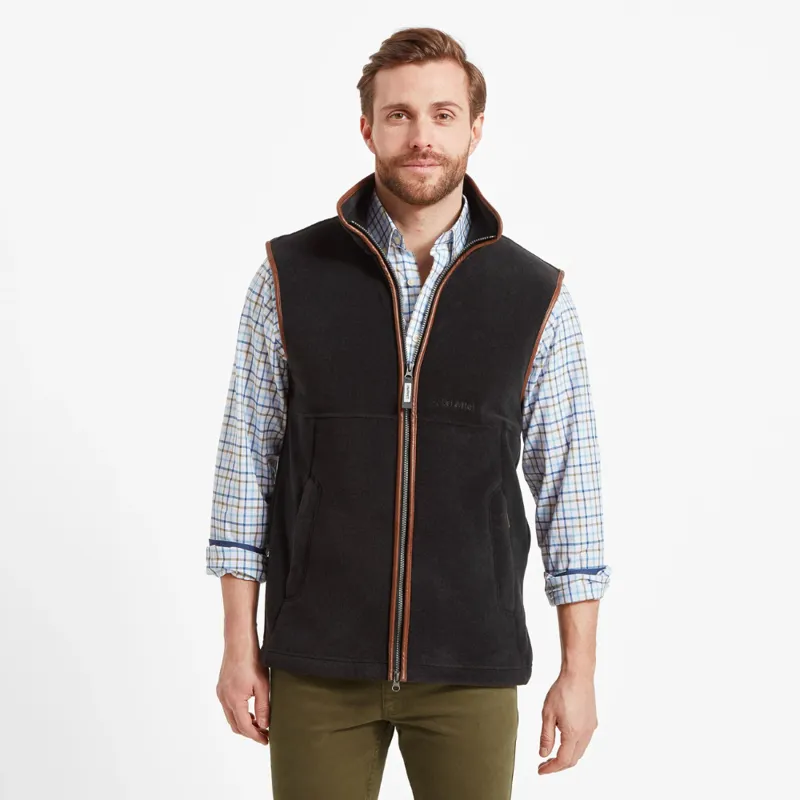 Schoffel Oakham Mens Gilet In Gun Metal