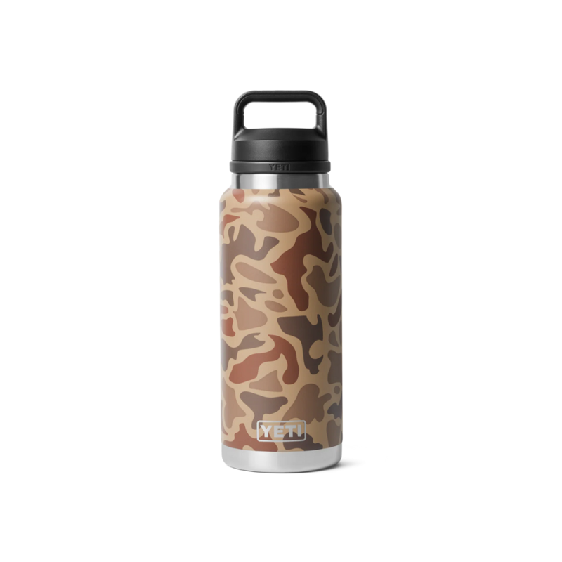 YETI Rambler 36oz/1065ml Bottle Chug Cap Wetlands Camo
