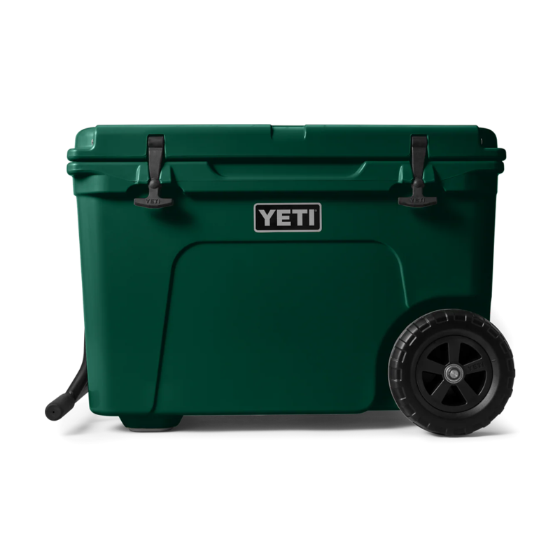 Yeti Tundra Haul Wheeled Cool Box Black Forest Green