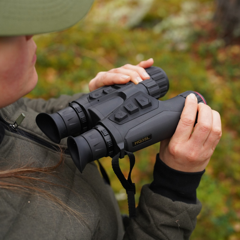 HIKMICRO Habrok 35mm Multi Spectrum Binoculars 1000m LRF-9