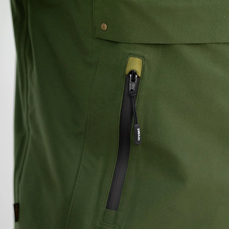 Swazi Mens Kagoule Anorak Olive-9