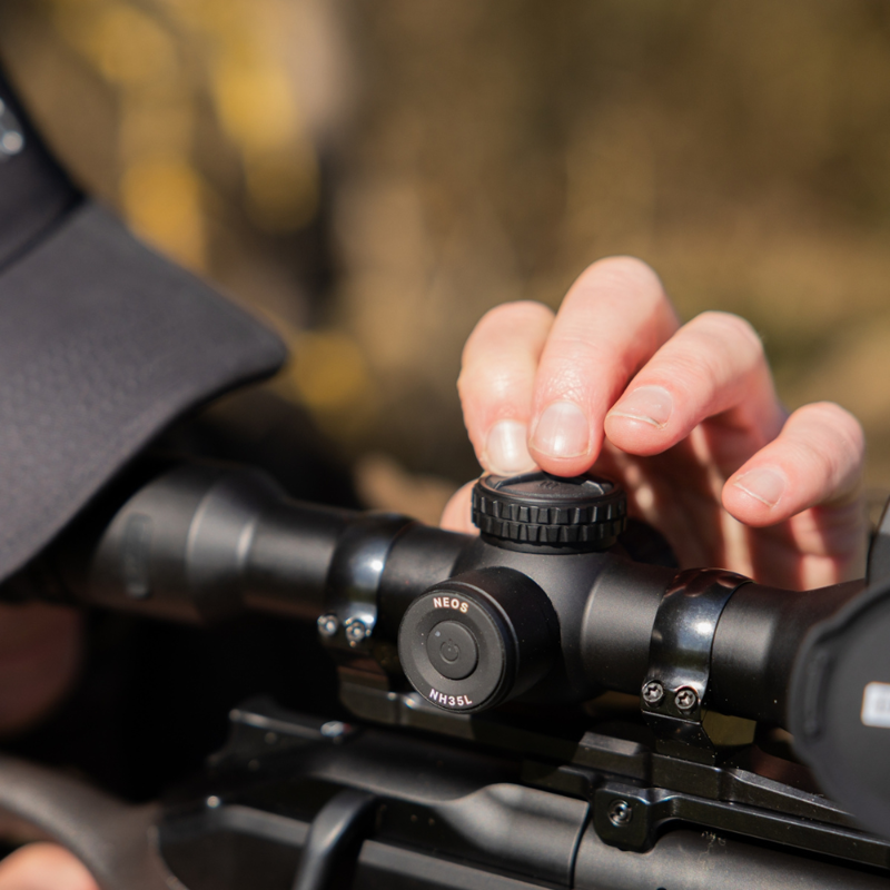 HIKMICRO Neos NH35L Thermal Rifle Scope with LRF-9
