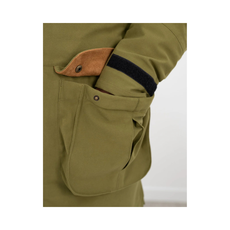 Swazi Wapiti XP Mens Hunting Jacket Tussock Green-10