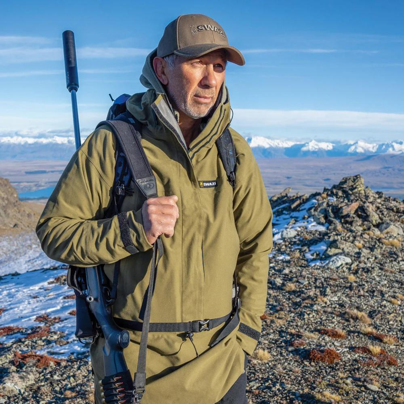 Swazi Tahr XP Mens Waterproof Jacket Tussock Green-10