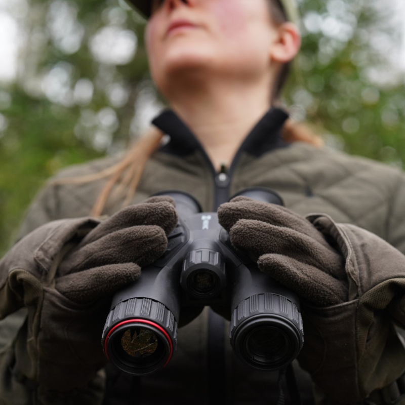 HIKMICRO Habrok 35mm Multi Spectrum Binoculars 1000m LRF-13