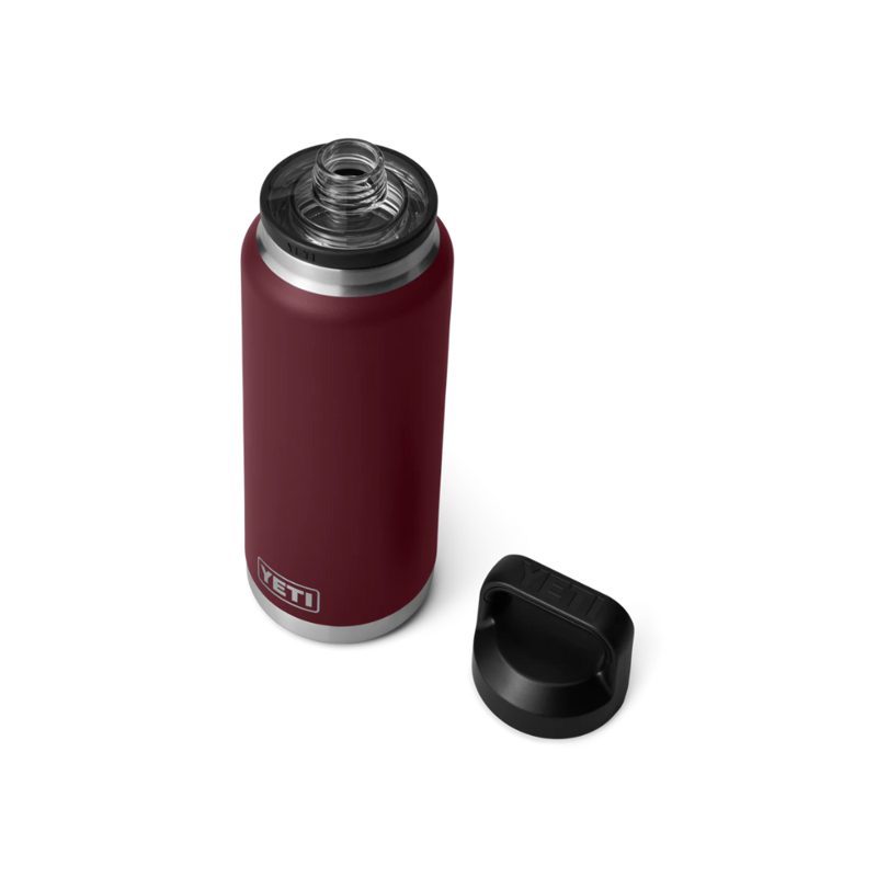 YETI Rambler 36oz/1065ml Bottle Chug Cap Wild Vine Red-1