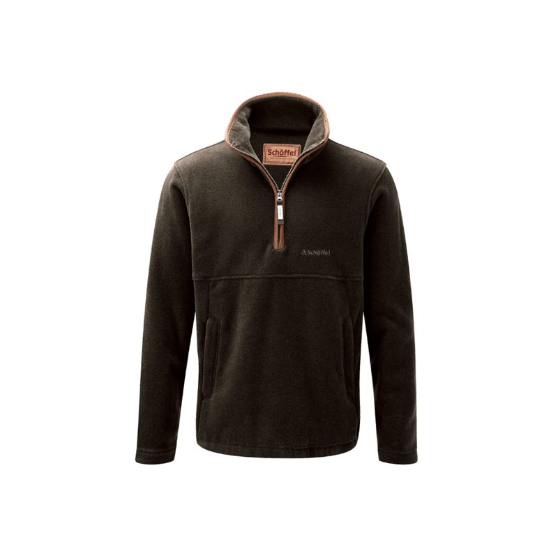 Schöffel Berkeley Mens Fleece Dark Olive-1