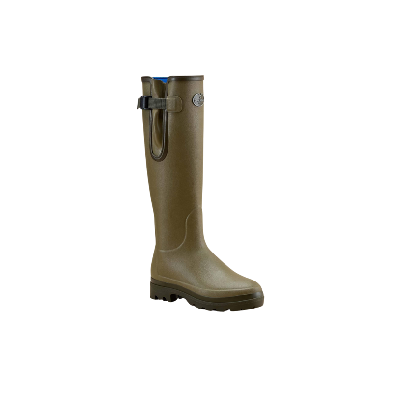 Le Chameau Vierzonord Ladies Neoprene Lined Boot Iconic Green-1