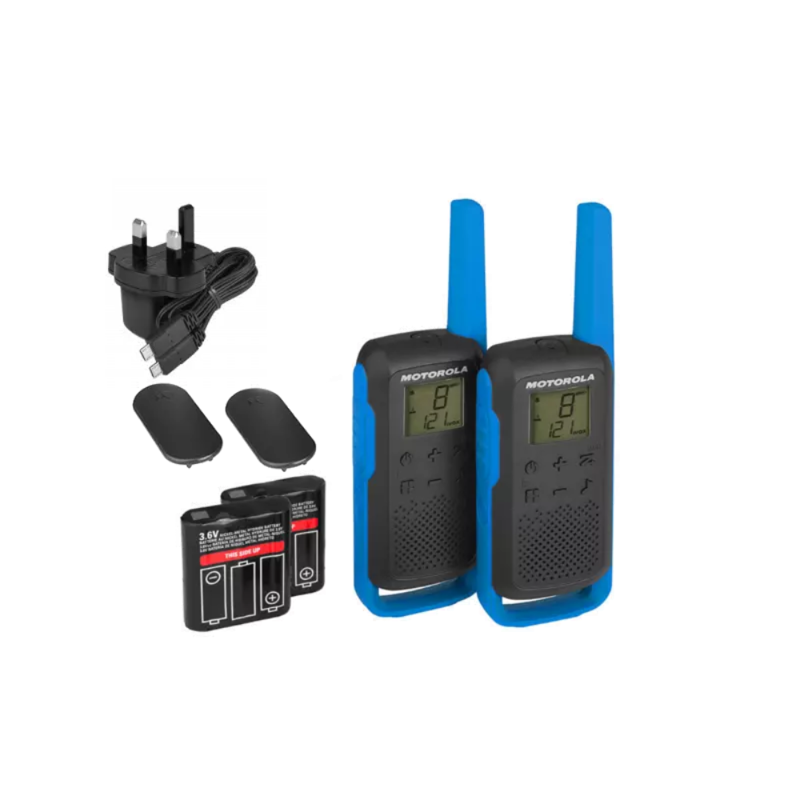 MOTOROLA TALKABOUT T62 TWIN PACK RADIO SET-1