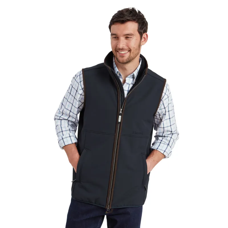 Schoffel Belton Mens Gilet Navy