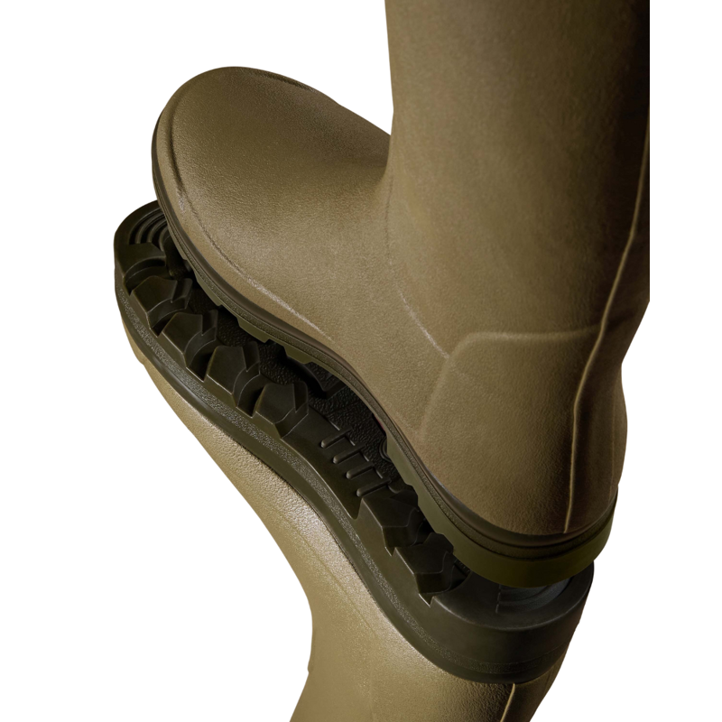 Le Chameau Vierzonord Mens Neoprene Lined Mens Wellington Boots In Iconic Green-1