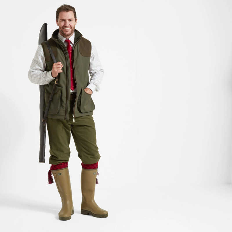 Schoffel Gunby Mens Gilet Forest-1