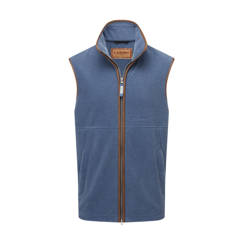 Schoffel Oakham Mens Gilet Storm Blue-1