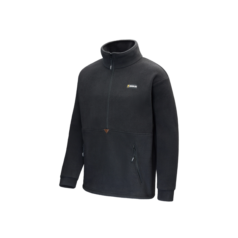 Swazi Doughroaster Mens Fleece Black-1