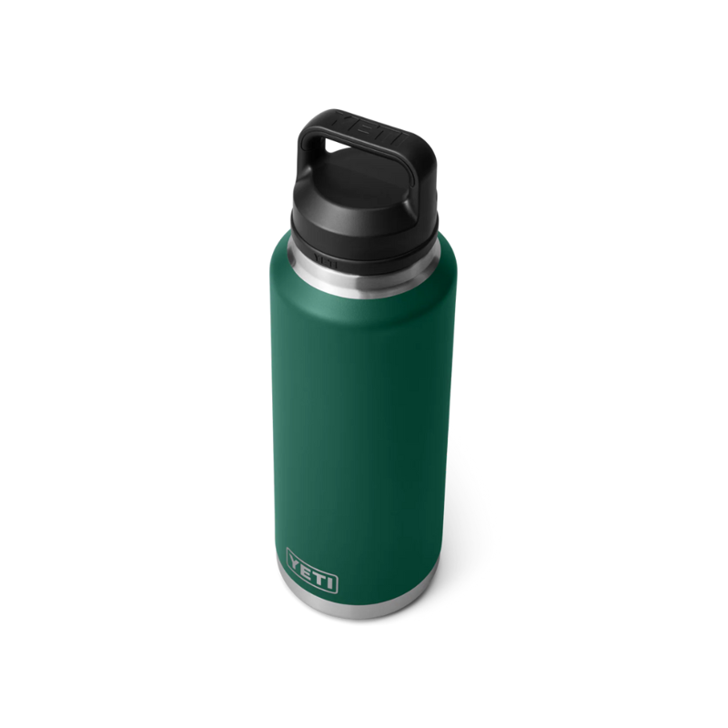 YETI Rambler 46oz/1360ml Bottle Chug Cap Forest Green-1