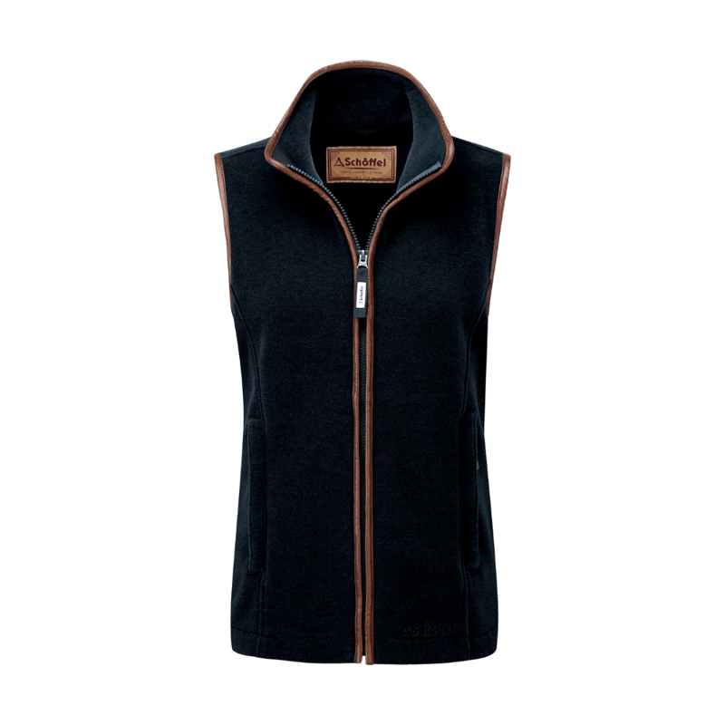 Schoffel Lyndon Ladies Fleece Gilet Gun Metal-1