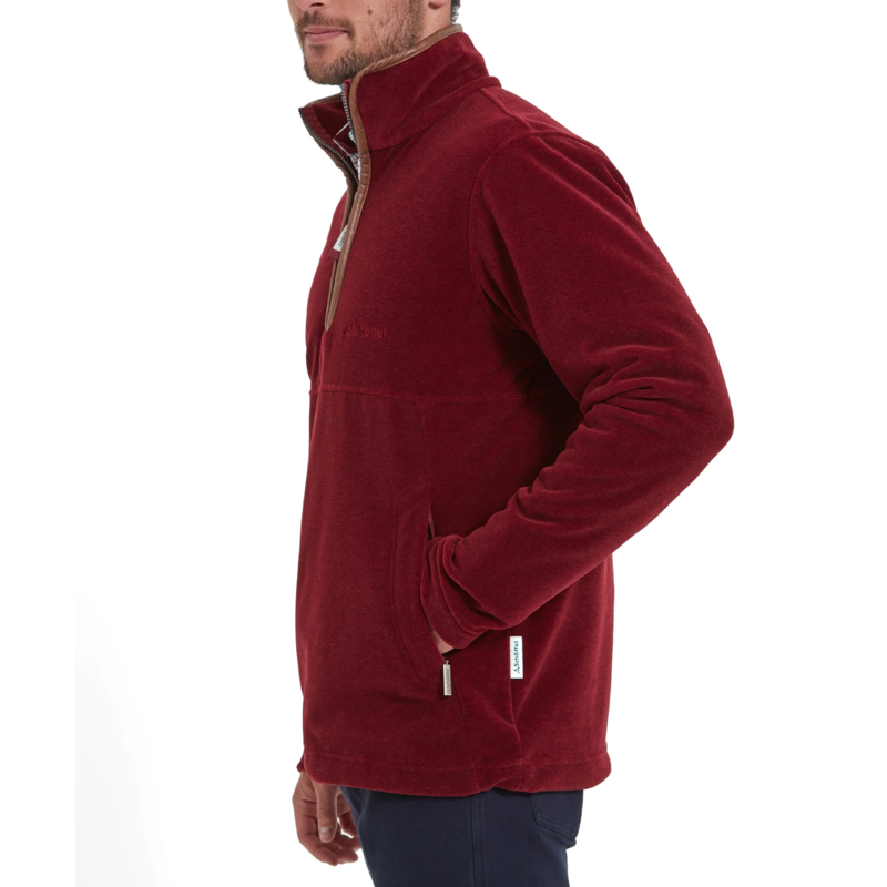 Schöffel Berkeley Mens Fleece Claret-1