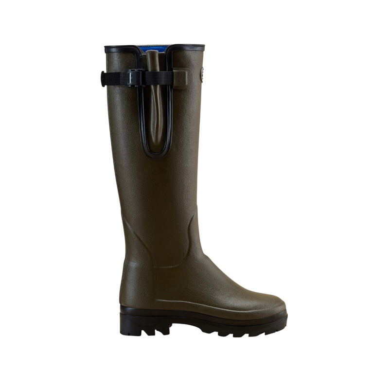 Le Chameau Vierzonord Ladies Neoprene Lined Boot Chameau Green-1