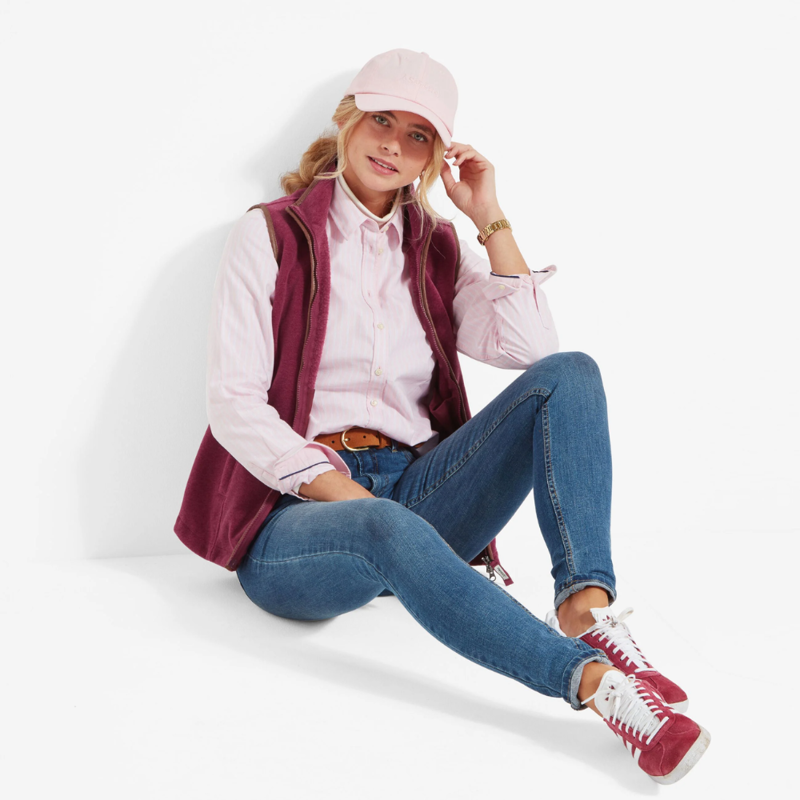 Schoffel Lyndon Ladies Fleece Gilet Mulberry-1