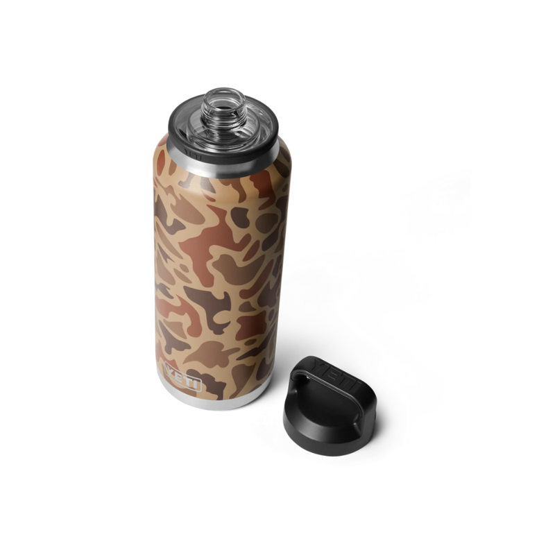 YETI Rambler 36oz/1065ml Bottle Chug Cap Wetlands Camo-1
