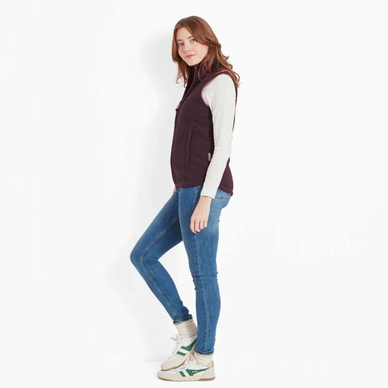 Schoffel Lyndon Ladies Fleece Gilet Port-1