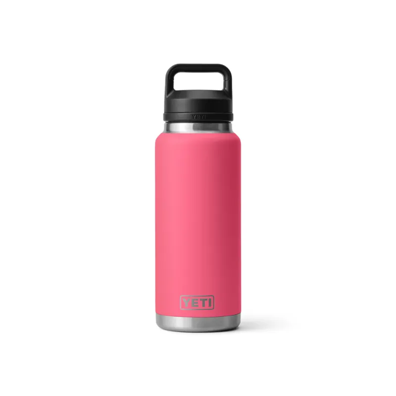 YETI Rambler 36oz/1065ml Bottle Chug Cap Tropical Pink