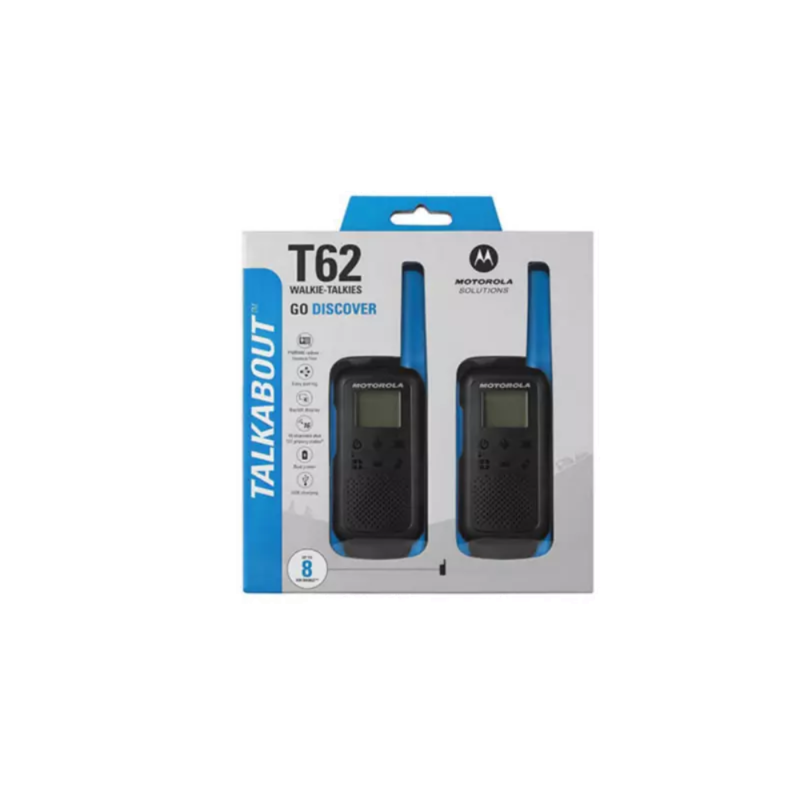 MOTOROLA TALKABOUT T62 TWIN PACK RADIO SET-2