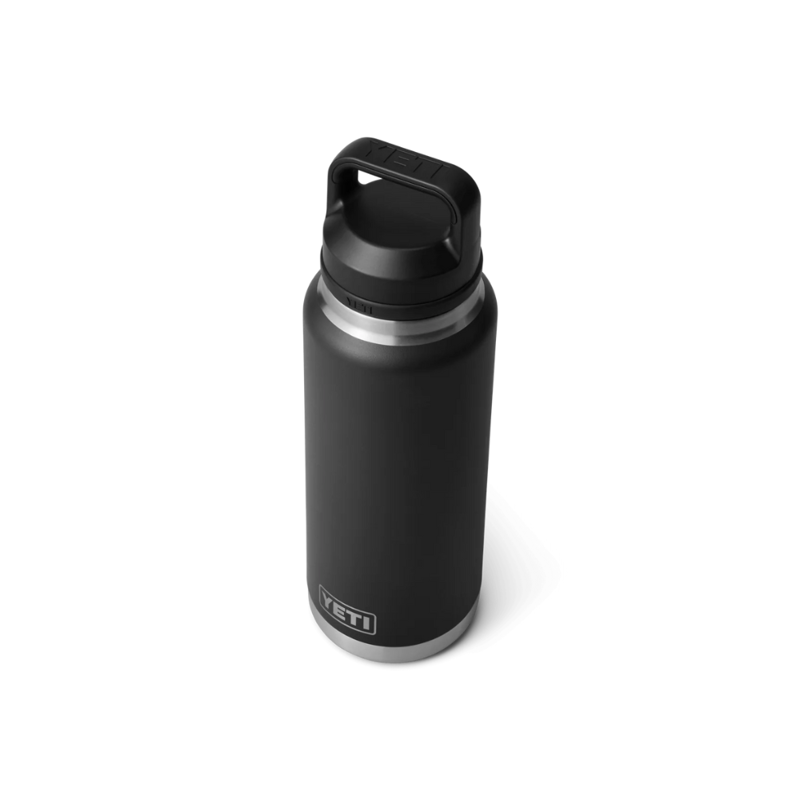 YETI Rambler 36oz/1065ml Bottle With Chug Cap Black-2