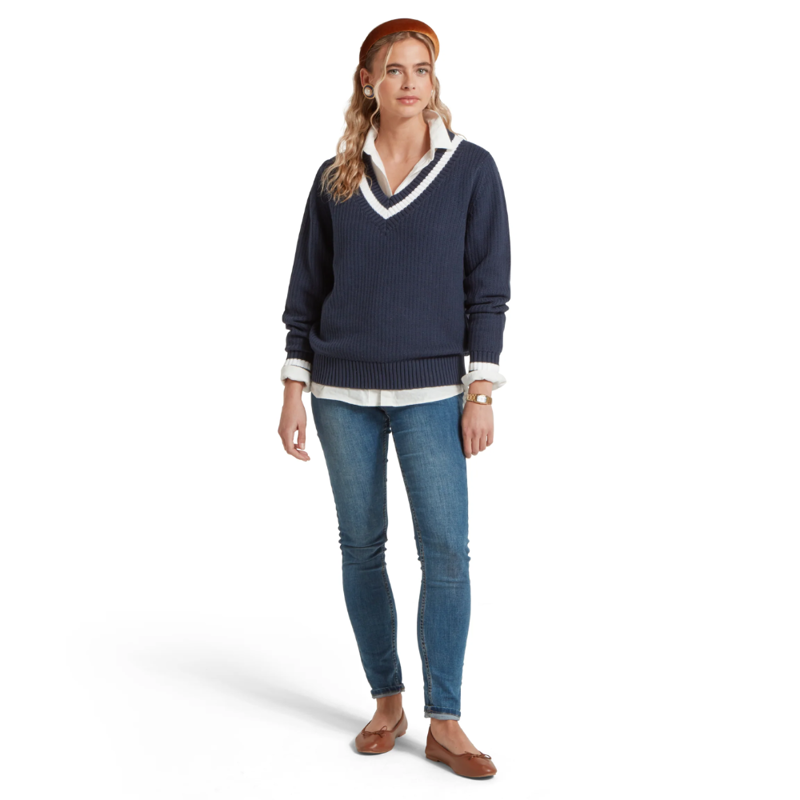 Schoffel Hambledon Ladies Jumper Navy-2