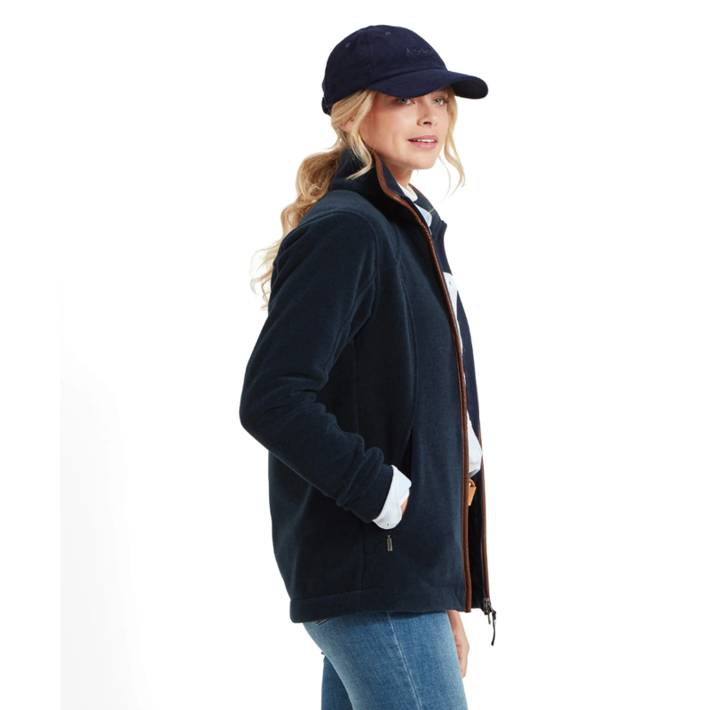 Schoffel Tilton II Ladies Quarter Zip Fleece Navy-2
