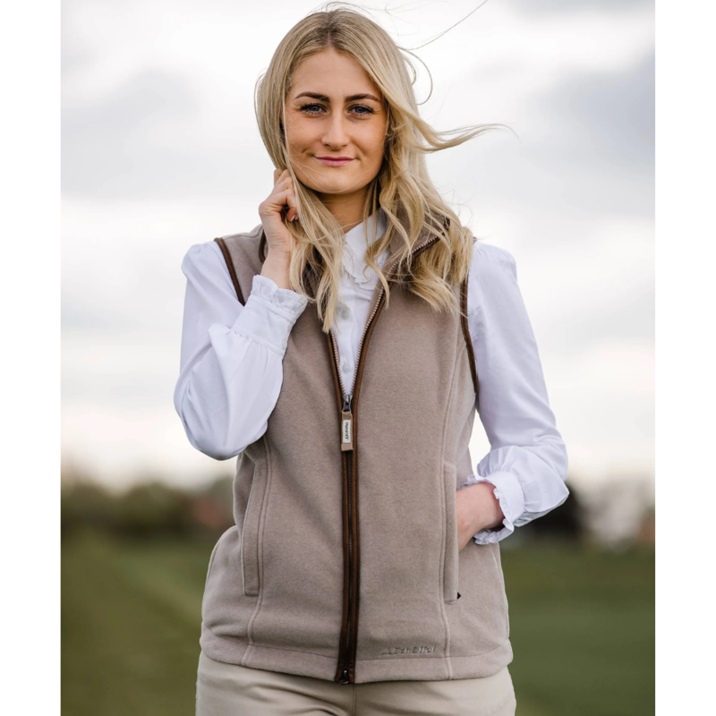 Schoffel Lyndon Ladies Fleece Gilet Mushroom-2