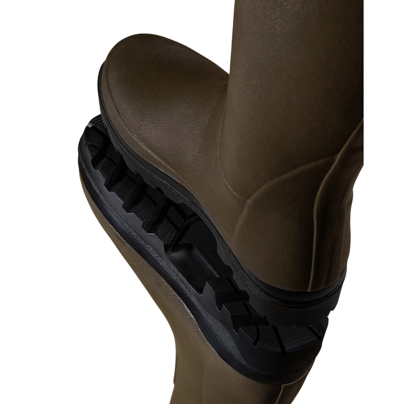 Le Chameau Vierzonord Ladies Neoprene Lined Boot Chameau Green-2