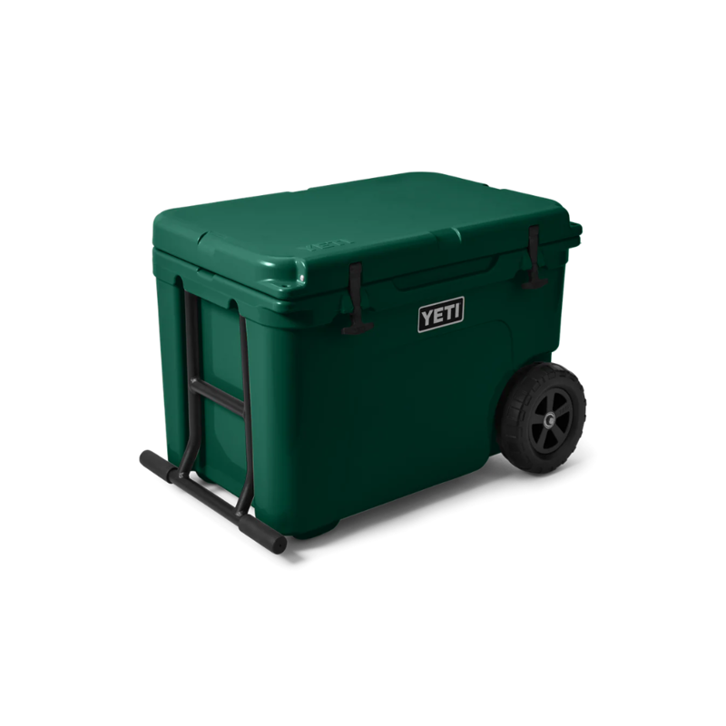 Yeti Tundra Haul Wheeled Cool Box Black Forest Green-2