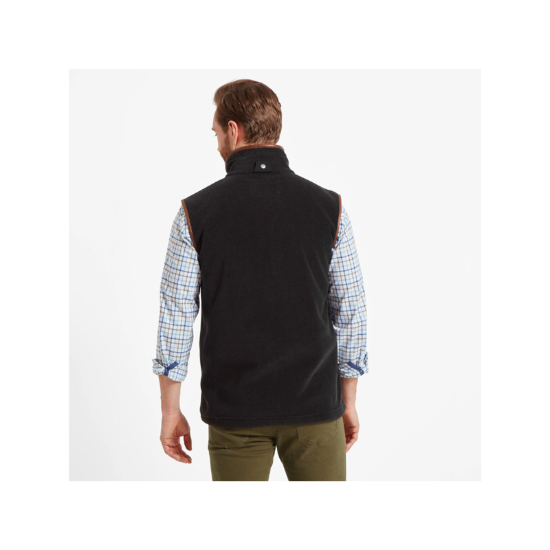 Schoffel Oakham Mens Gilet In Gun Metal-2